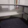 White L-Shape Gaming Desk Image 4
