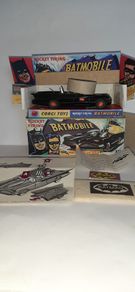 Corgi Toys 267 Batmobile with filled in door rare to find in very good condition
