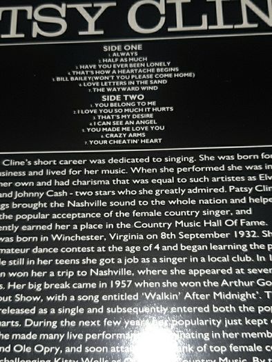 record patsy cline  always album