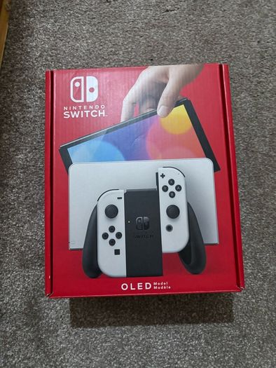 Nintendo Switch OLED + Case, Pro controller, case and game