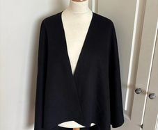 Jimmy Hourihan vintage black cape - one size
