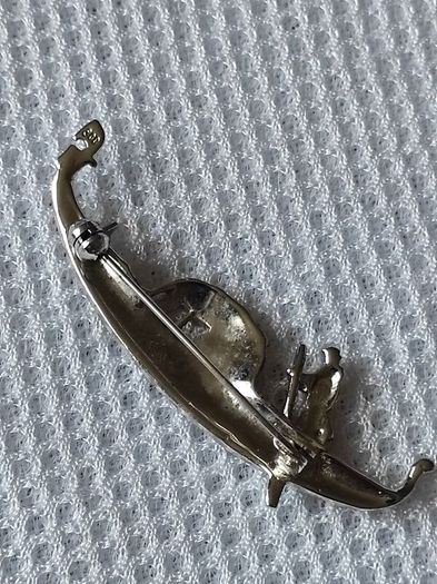 Silver 800 vintage brooch