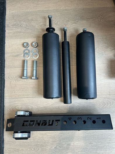 Commercial Power Rack + Jammer Arms + Cable System + Attachments + Flooring