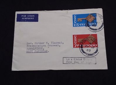 Ireland Stamps : Europa , First Day Cover - 1968