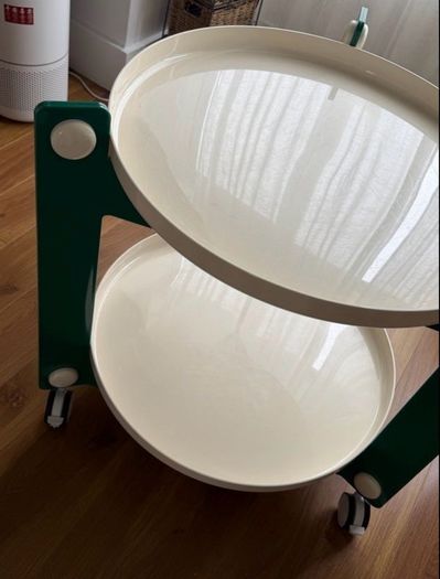 Modern coffee / side table with wheels