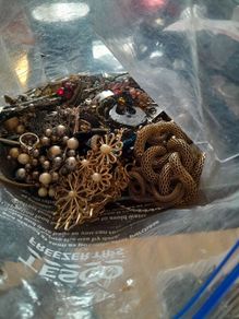 bag of costume jewellery
