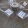 patio table and 4 chairs Image 3