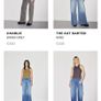 3X1 NYC Blue Mid Rise Straight Relaxed Jeans Image 8
