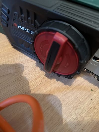 Electric parkside chainsaw as new 1600w