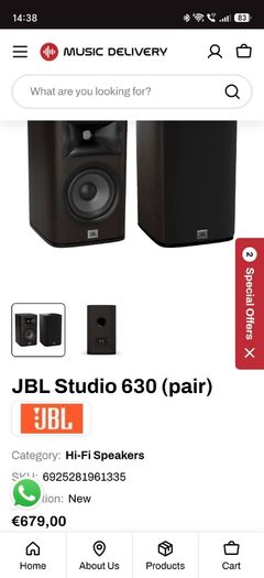 JBL Studio 630
