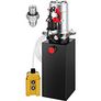 Car Jack Hydraulic Pump 12V DC Single Acting 10 Quart Dump Trailer Power Unit Remote Control Crane Truck Car Lift Motor Image 3