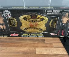 WWE Randy Orton & Edge Action Figures w/ Tag Team Championship Belt
