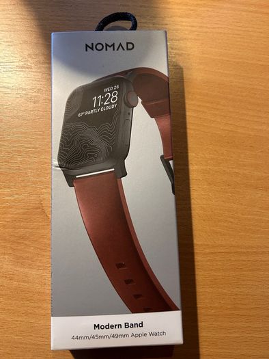 Apple Watch leather Strap for Ultra 1 and 2 49 mm