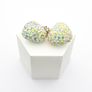 Glass Crystal Rainbow Sterling Silver Earrings Image 3