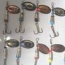 Mepps style fishing spinners size 2 custom blades trout salmon Image 5