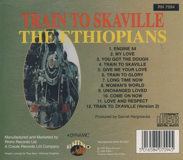 Train To Skaville - The Ethiopians    CD