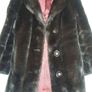 Faux Fur Jacket Coat Medium-Switzers Dublin- Excellent Condition Darkest Brown. LADIES. Beautiful quality. Image 7