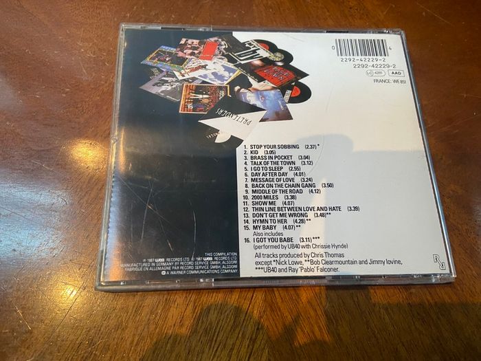 The Pretenders The Singles CD