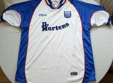 2000-02 Rushden & Diamonds  Fila Jersey Size L Adults