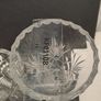 2 cut crystal flower vases Image 2