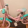 16 Inch Unicorn Bike with Doll Carrier Pink Image 10