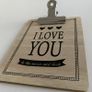 Wooden Clipboard Image 2