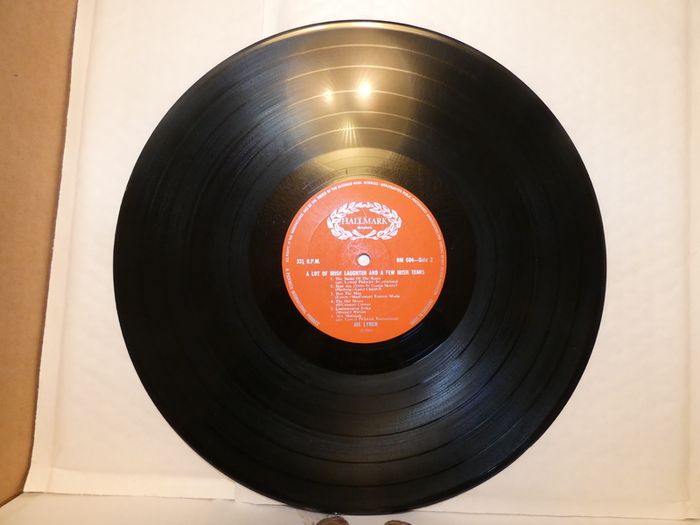 Joe Lynch A Lot Of Irish Laughter And A Few Irish Tears 1969 Uk Pressing Lp