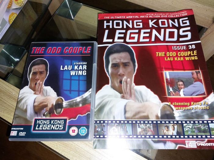 collection of Hong Kong Legend DVDs and magazine