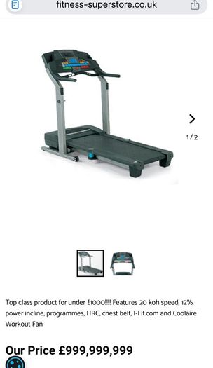 Proform 570 V Folding Tredmill