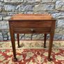 Early 20th Century Solid Oak Butchers Block Prep Table. Image 2