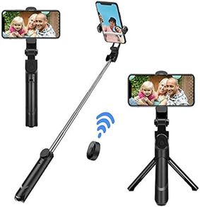 Bluetooth Wireless Selfie Stick Mini Tripod Extendable Monopod Remote Shutter For iPhone Samsung Xiaomi Phone Holder
