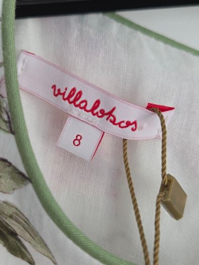 8years, With Tags NEW Villalobos Floral Tiered Girls Dress