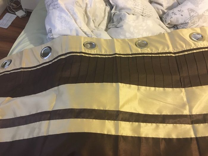 Curtains One pair width 160x Drop 135 cm