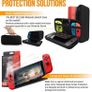 Accessory Bundle Kit designed for Nintendo switch Accessories Geeks and Oled console users Case and Screen protector, Joycon grips and Wheels (FREE POSTAGE) Image 6