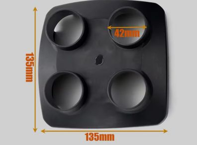 4 outlet Air Outlet Vent Cover Air Diesel Parking Heater Parts For Webasto Car Truck Bus Caravan Boat