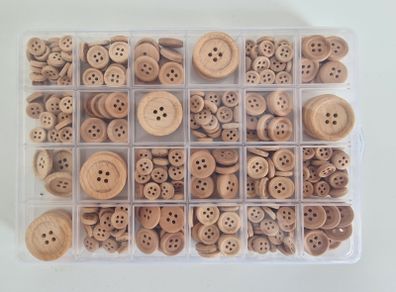 Wooden buttons