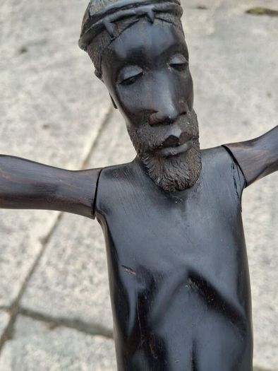 Mid Century Ebony African Corpus Christ