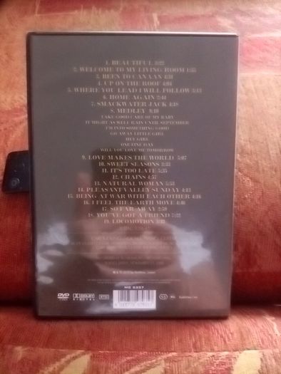 Dvd Carole King Live In Tokyo