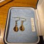 Vintage Earrings M&S Brand Gold Plated Image 2