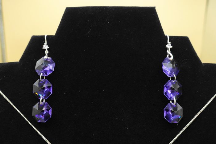 Silver Necklaces and Earrings