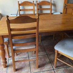 Table and chairs