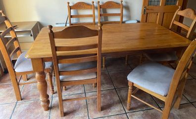 Table and chairs