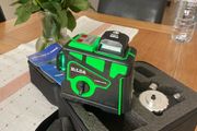 12 lines HILDA 4D Laser Level Auto Self-Leveling 360 Horizontal And Vertical Cross Super Powerful Green Laser Level new kit
