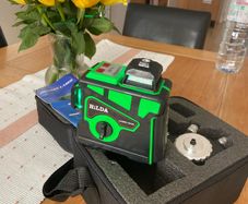 12 lines HILDA 4D Laser Level Auto Self-Leveling 360 Horizontal And Vertical Cross Super Powerful Green Laser Level new kit