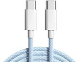Super Fast Charger Cable For Apple iPhone 15 Plus Pro Type C to Type C Braided