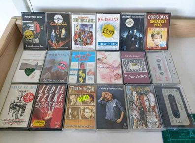 Cassette Tape Bundle  20+ Tapes