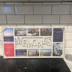 New Sealed Memories Collage Photo Frame  Holds 10 Photos