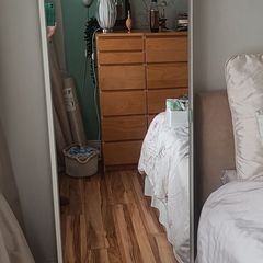 Bedroom Furniture Mirror Bag Holder