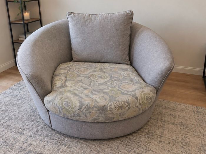harvey norman grey L shaped corner sofa