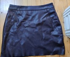 River Island leather mini